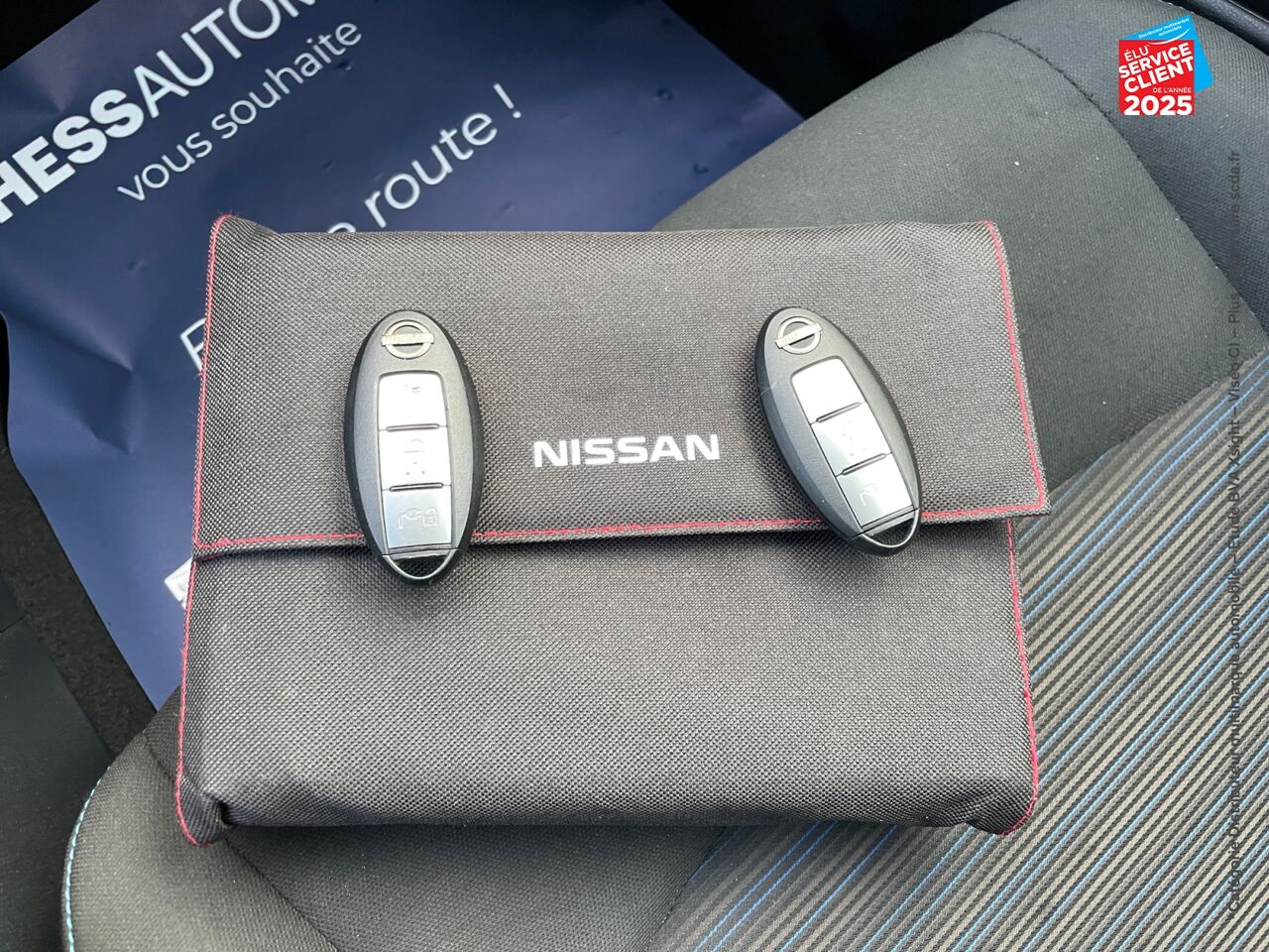 Véhicule d'occasion NISSAN LEAF 150CH 40KWH ACENTA 22 CAMERA chez Nissan Qashqai occasion