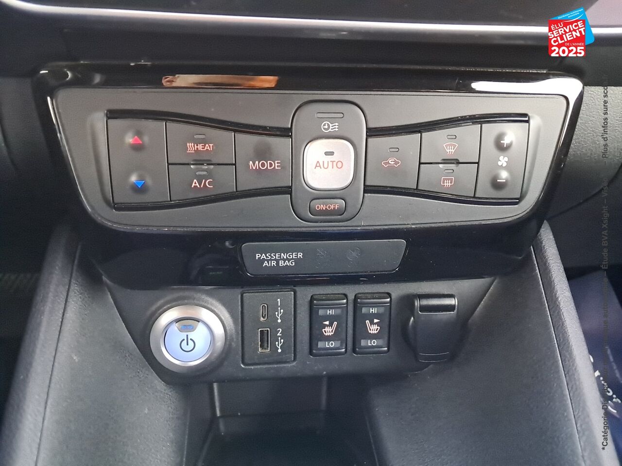Véhicule d'occasion NISSAN LEAF 217CH E+ 62KWH N-CONNECTA 21 SIEGES CHAUF GPS CAMERA chez Nissan Juke occasion