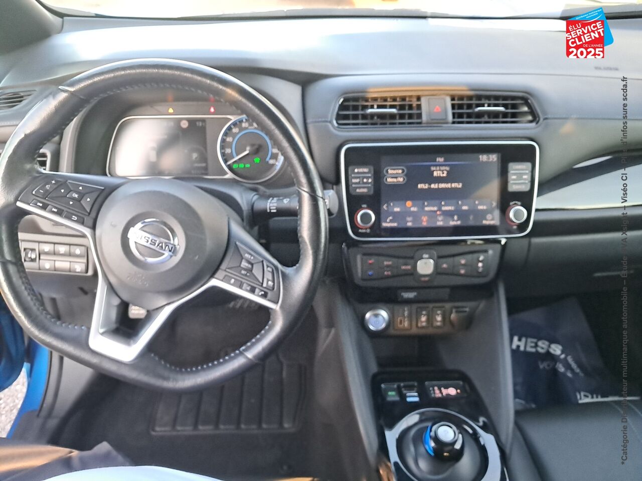 Véhicule d'occasion NISSAN LEAF 217CH E+ 62KWH N-CONNECTA 21 SIEGES CHAUF GPS CAMERA chez Nissan Juke occasion