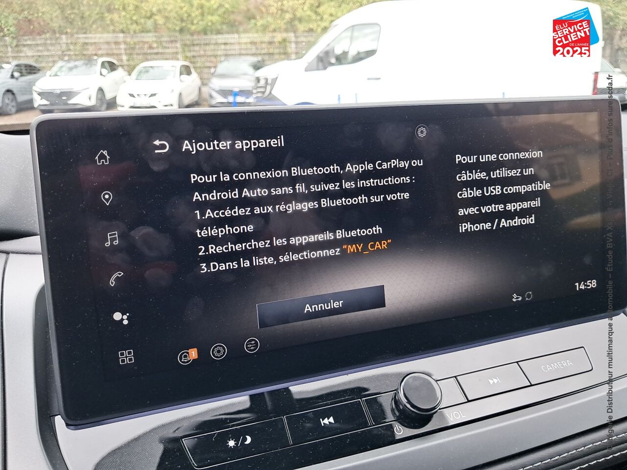 chez Nissan Qashqai occasion