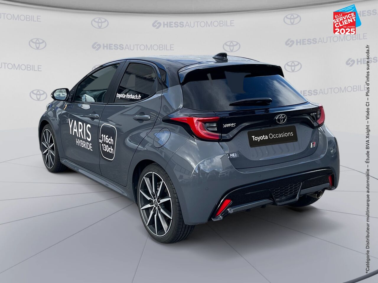Véhicule d'occasion TOYOTA YARIS 130H GR SPORT 5P MY25 chez Toyota Sarreguemines