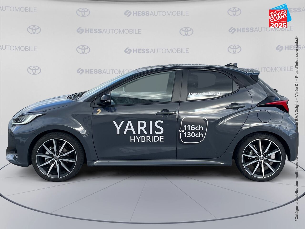 Véhicule d'occasion TOYOTA YARIS 130H GR SPORT 5P MY25 chez Toyota Sarreguemines