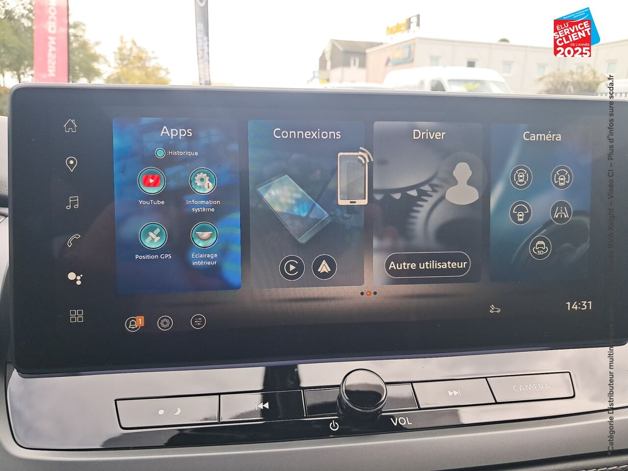 Véhicule d'occasion NISSAN QASHQAI HYBRID E-POWER 190CH TEKNA 2025 chez Renault Saint-Louis