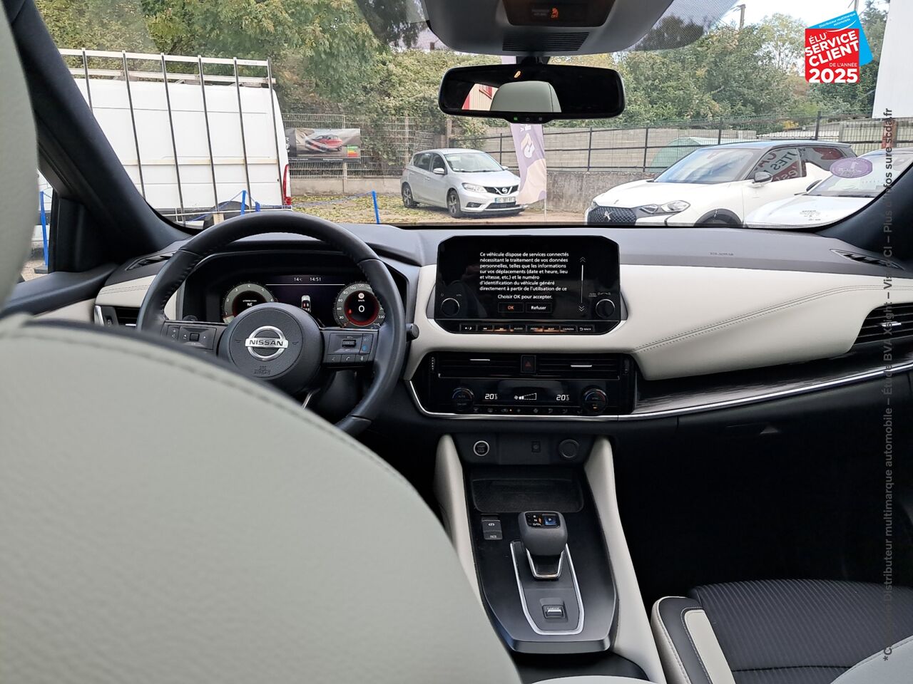 Véhicule d'occasion NISSAN QASHQAI 1.3 MILD HYBRID 158CH TEKNA XTRONIC chez Nissan Qashqai occasion