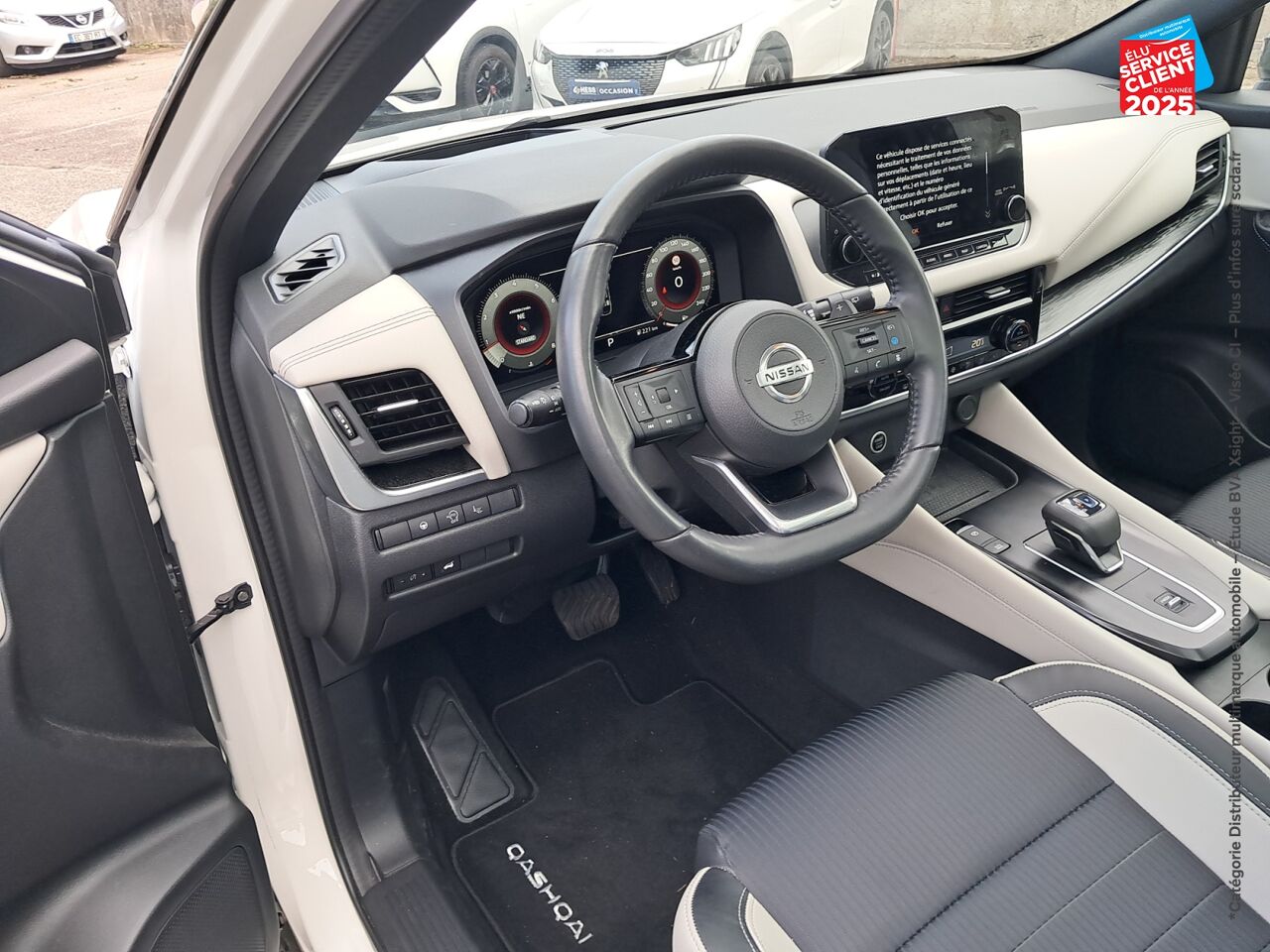 Véhicule d'occasion NISSAN QASHQAI 1.3 MILD HYBRID 158CH TEKNA XTRONIC chez Nissan Qashqai occasion