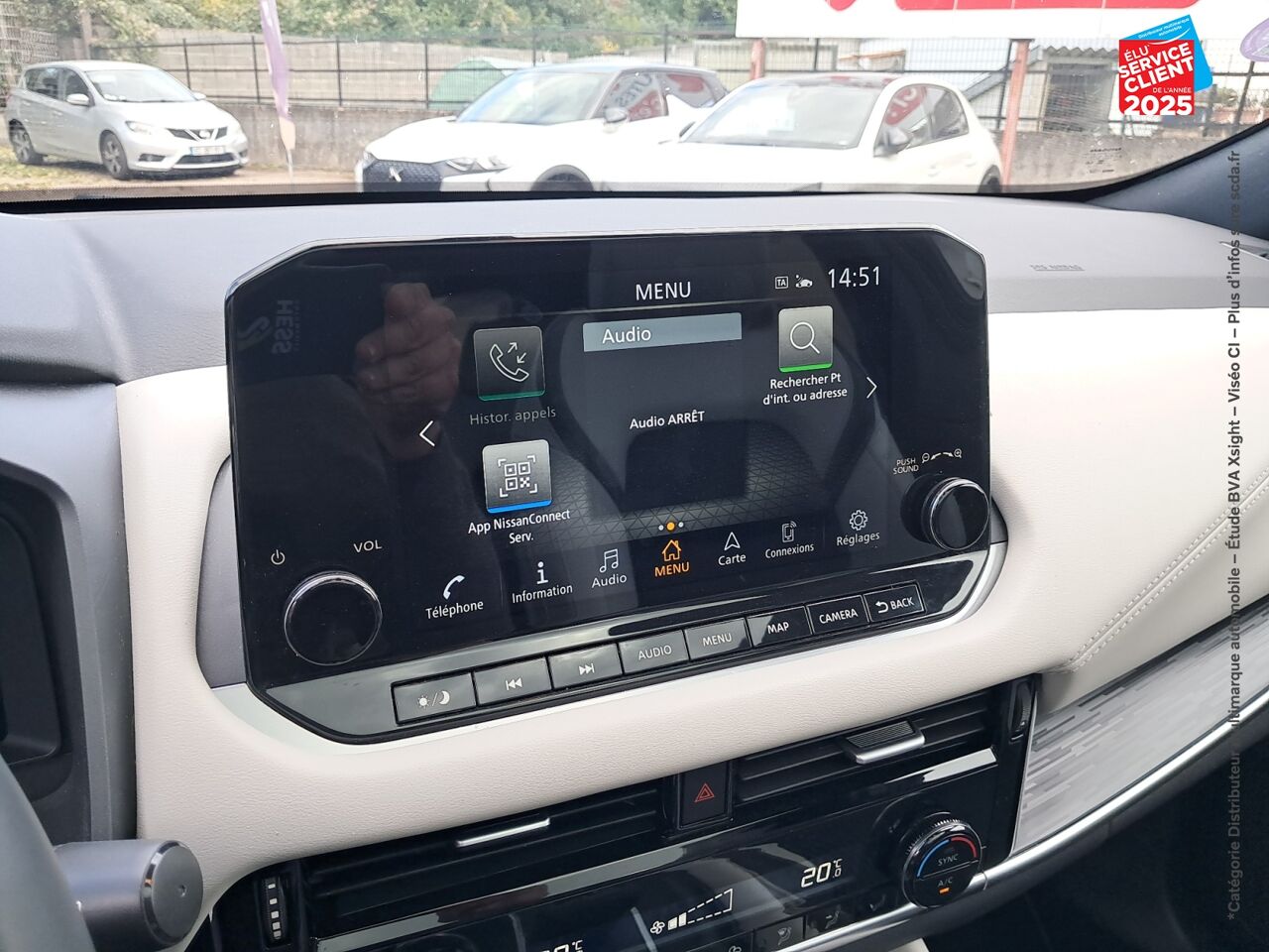 Véhicule d'occasion NISSAN QASHQAI 1.3 MILD HYBRID 158CH TEKNA XTRONIC chez Nissan Qashqai occasion