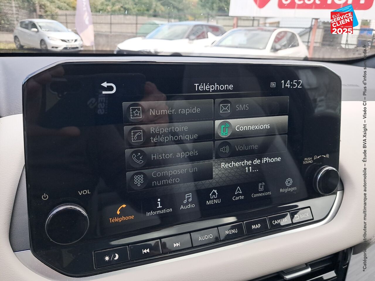 Véhicule d'occasion NISSAN QASHQAI 1.3 MILD HYBRID 158CH TEKNA XTRONIC chez Nissan Qashqai occasion