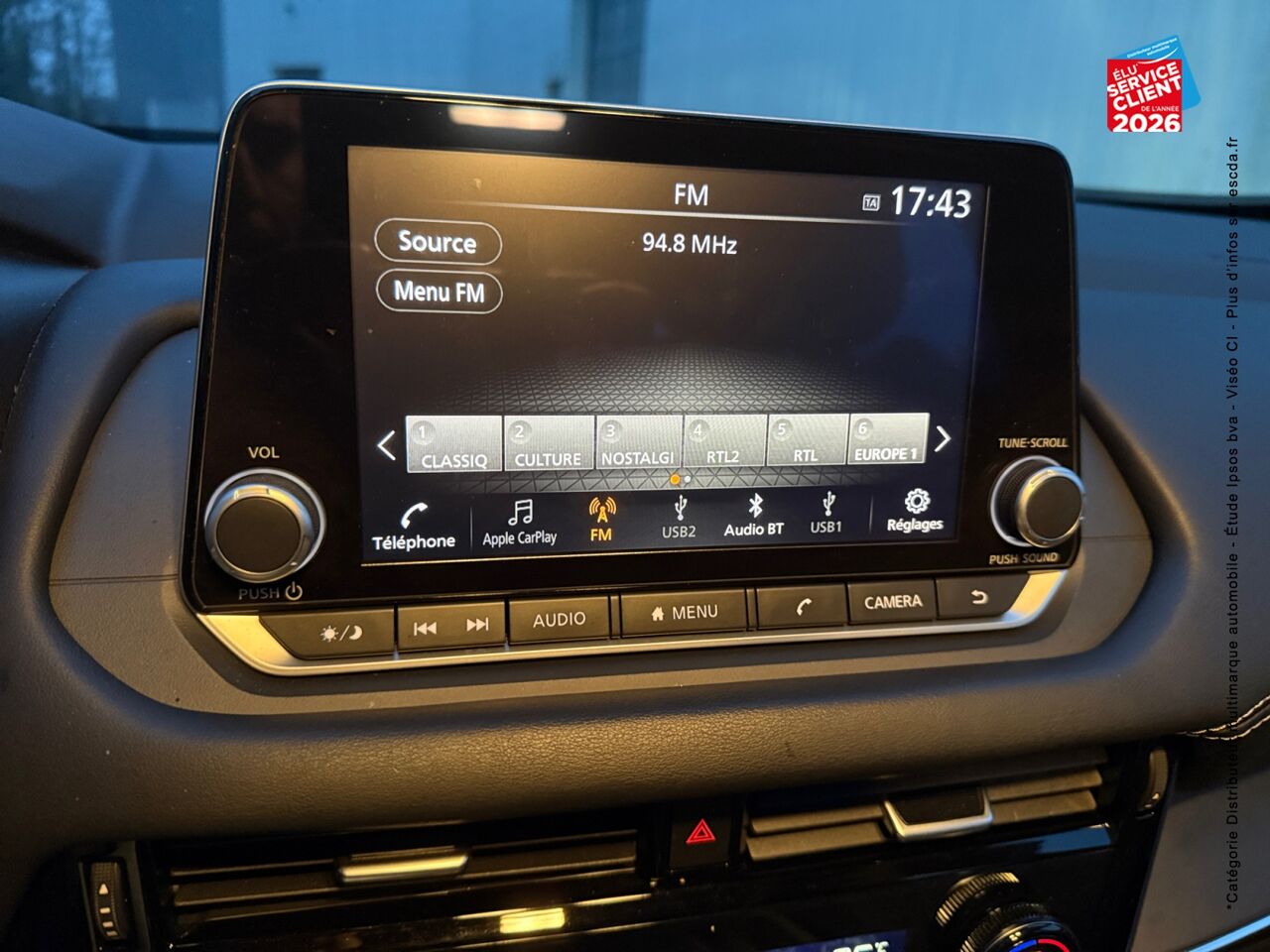 chez Nissan Qashqai occasion