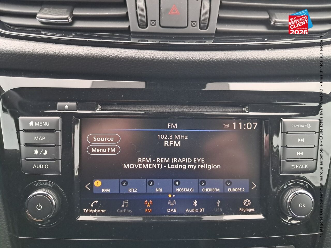 chez Nissan Qashqai occasion