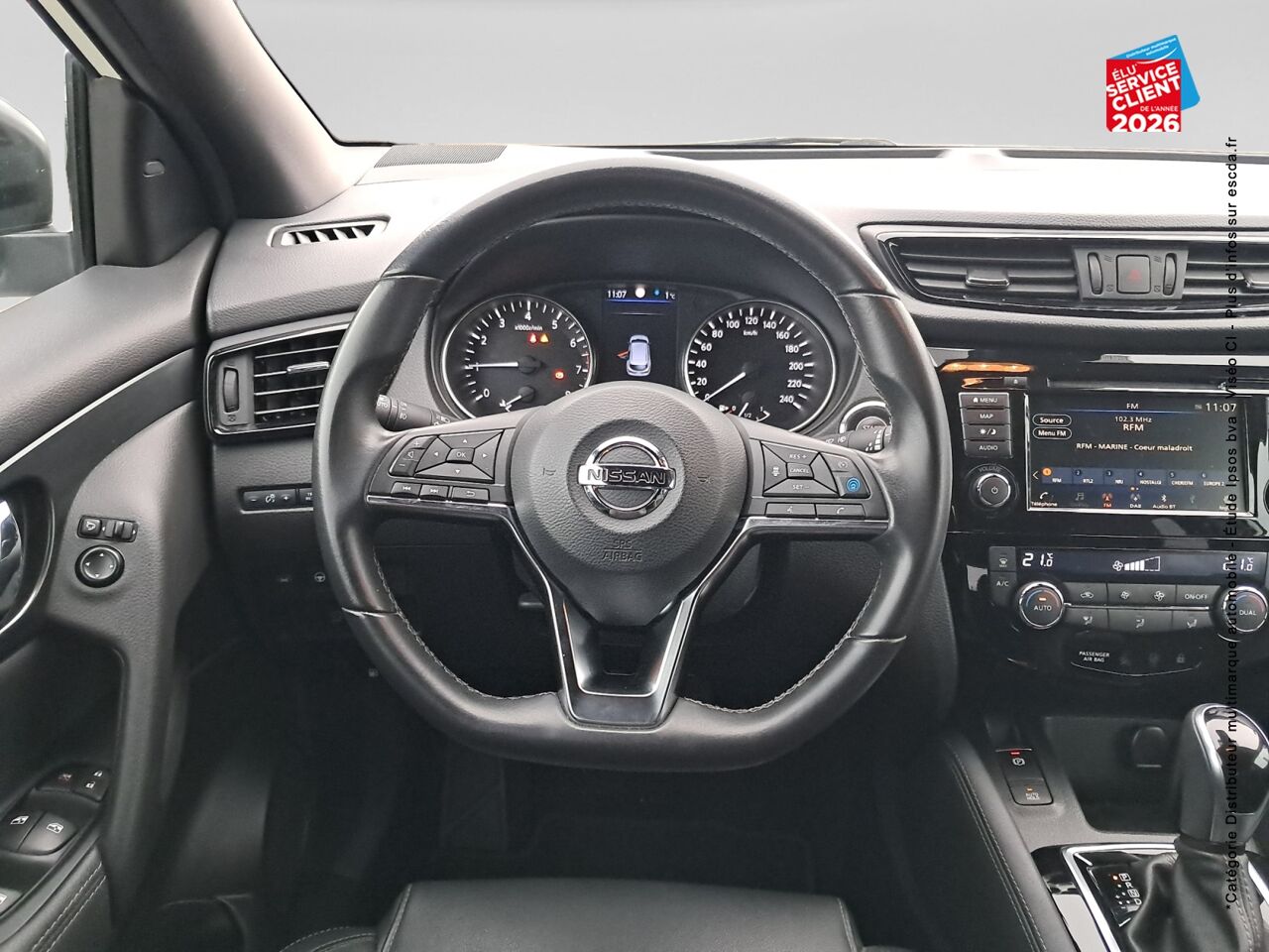 chez Nissan Qashqai occasion