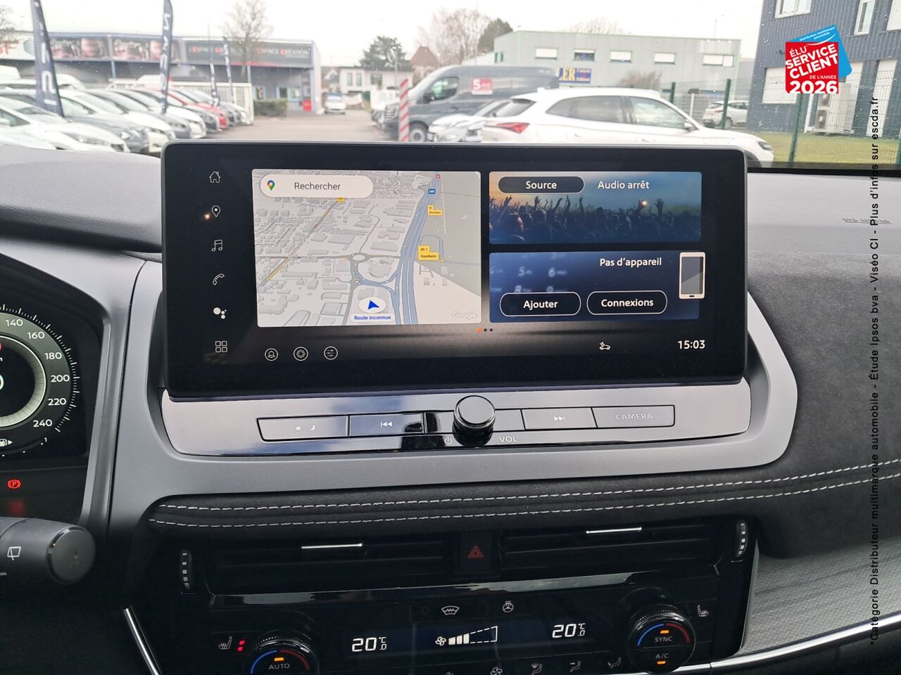 chez Nissan Qashqai occasion