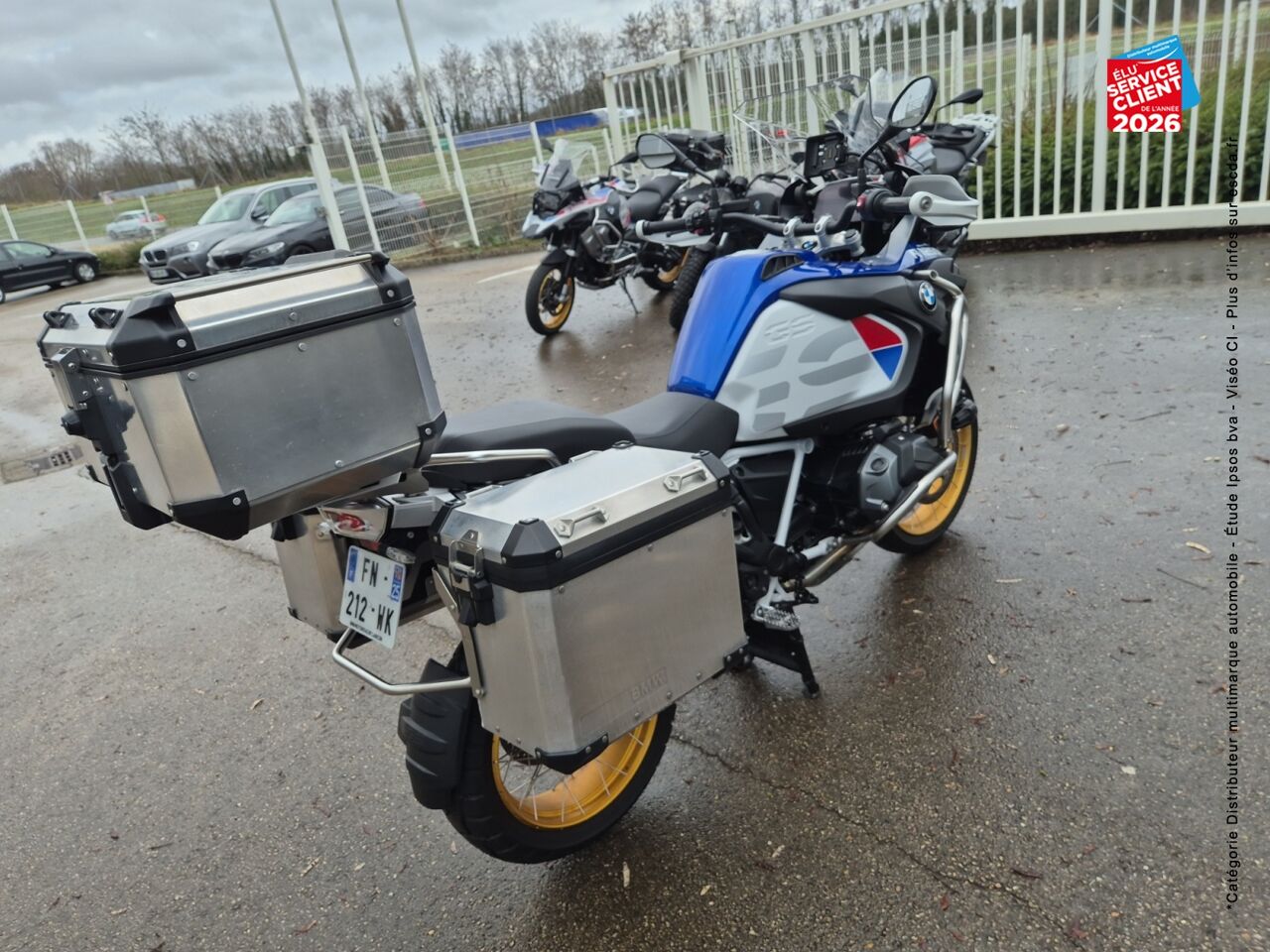 chez BMW Motorrad Besançon