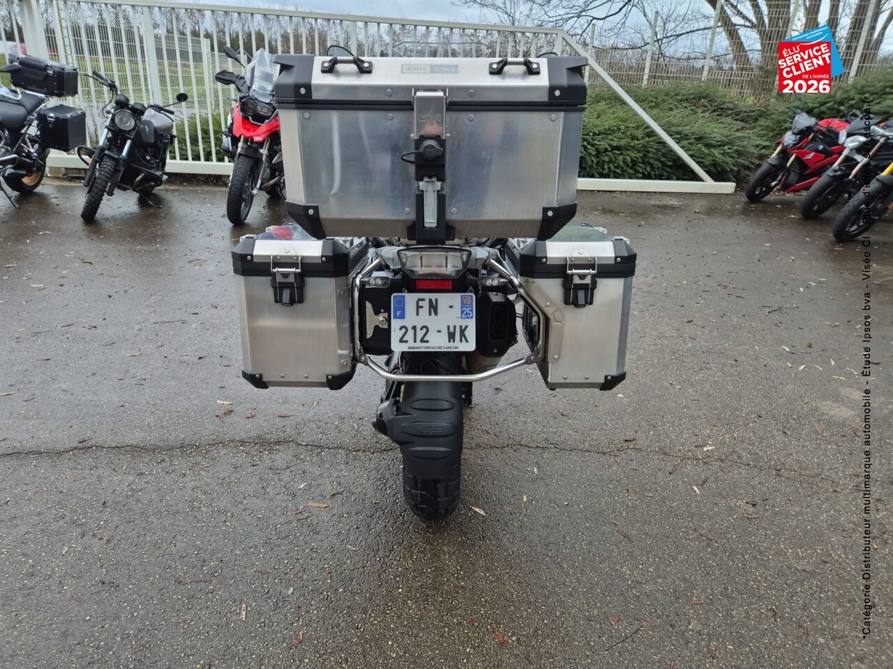 chez BMW Motorrad Besançon