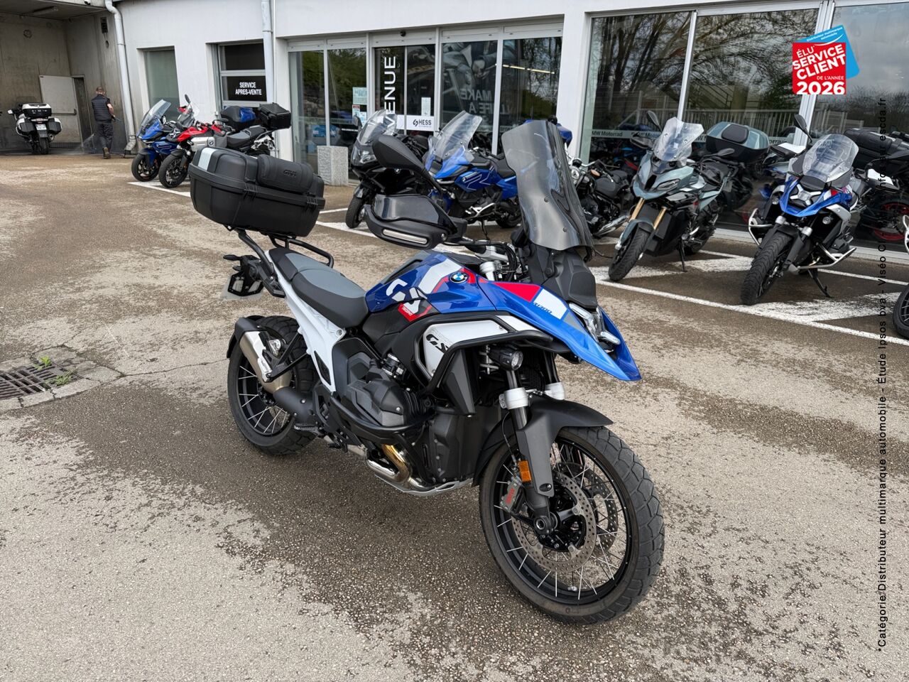 chez BMW Motorrad Besançon