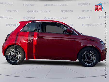 FIAT 500 E 95CH RED