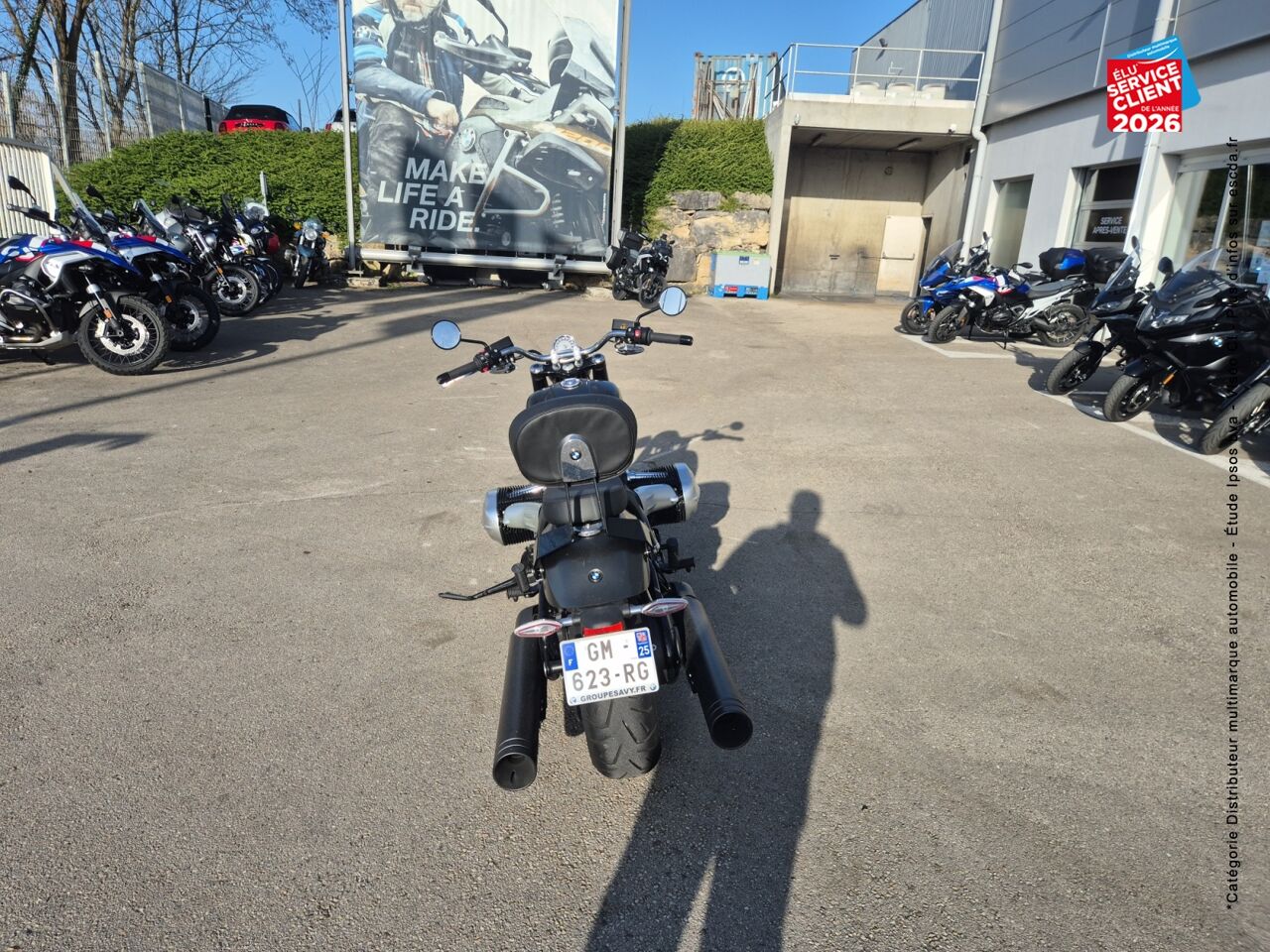 chez BMW Motorrad Besançon