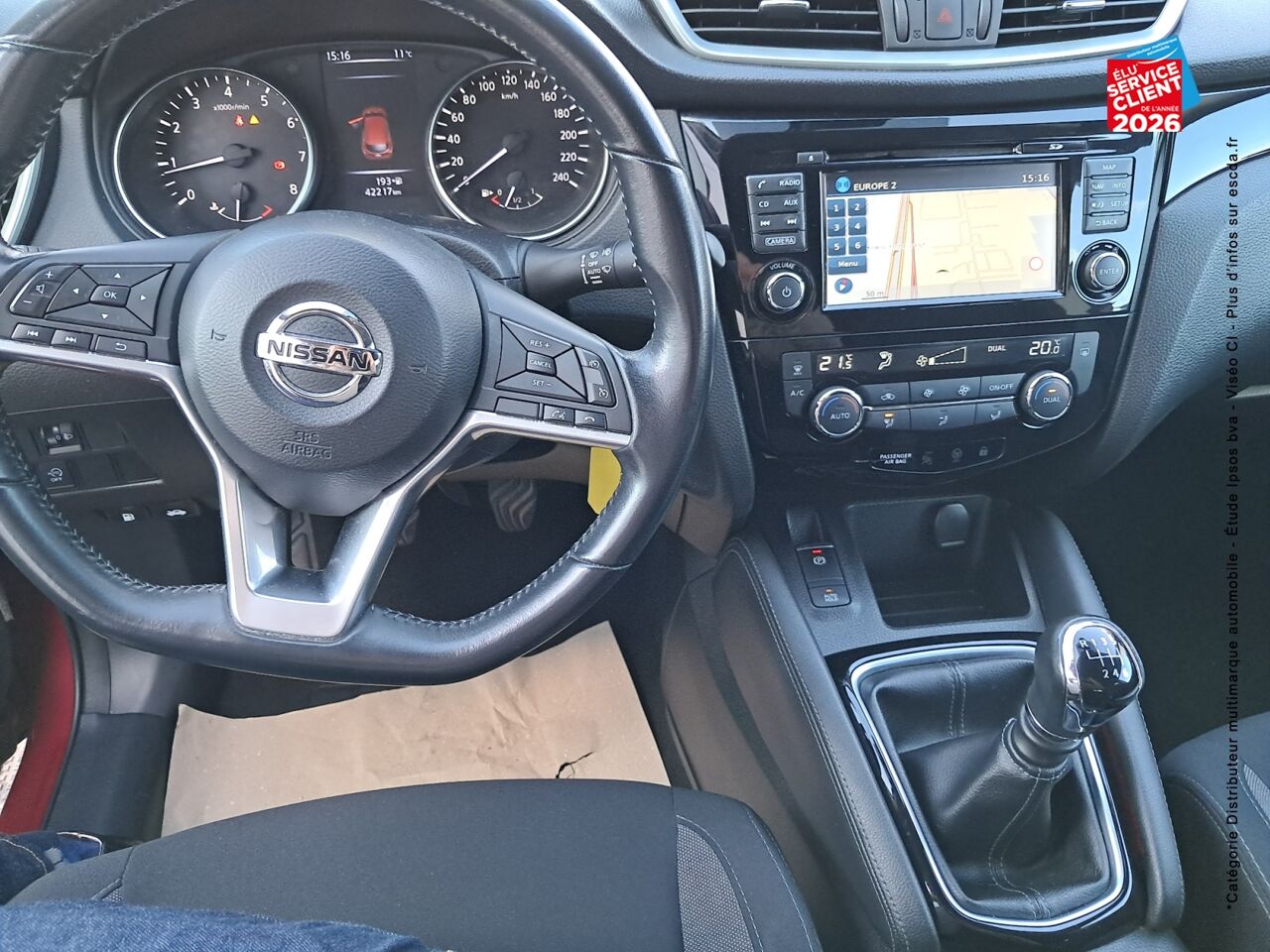 chez Nissan Qashqai occasion