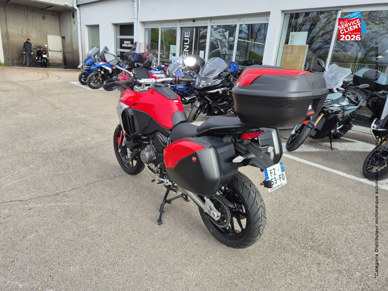 chez BMW Motorrad Besançon