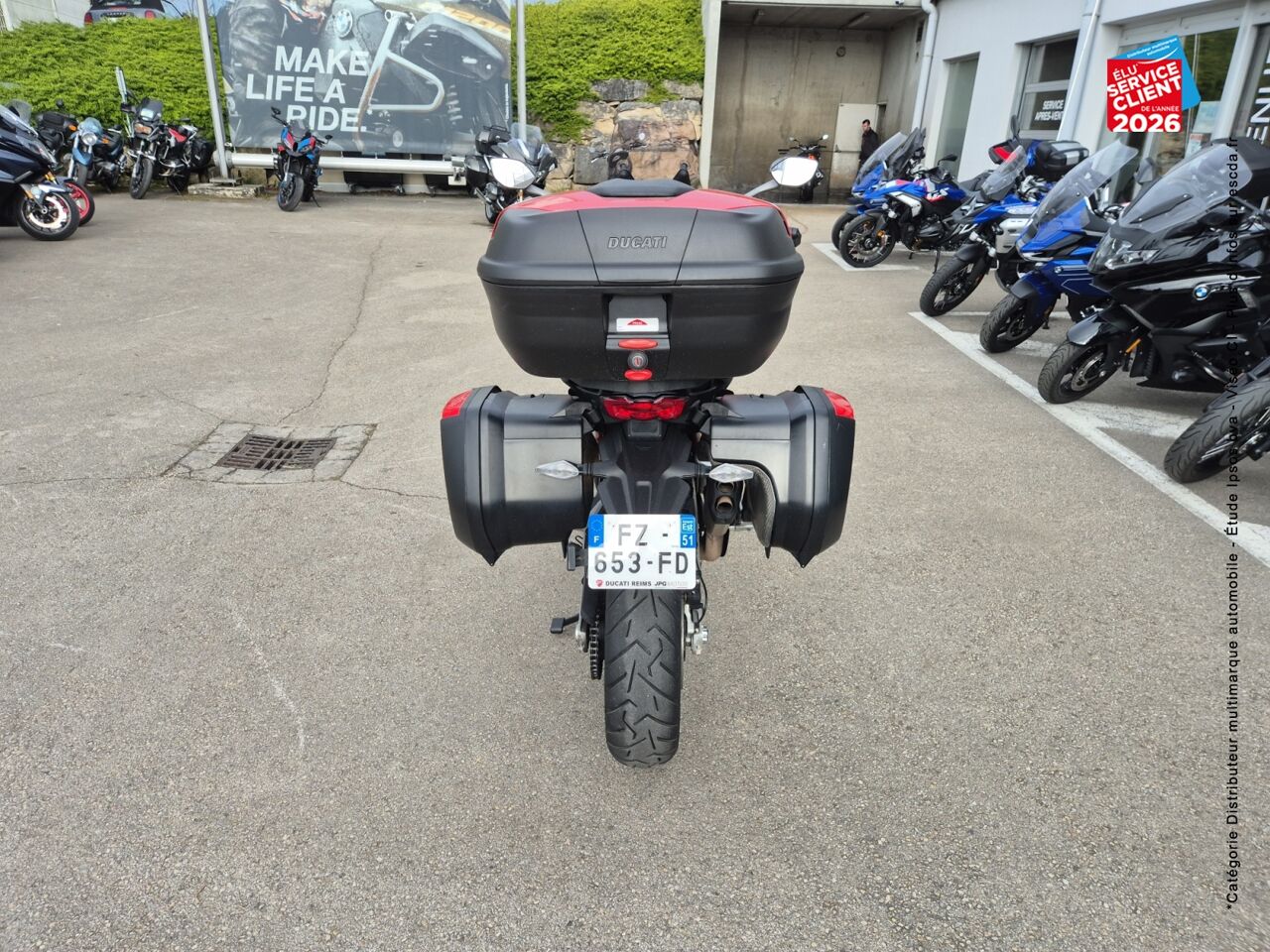 chez BMW Motorrad Besançon