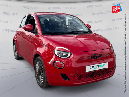 FIAT 500 E 118CH RED MY23
