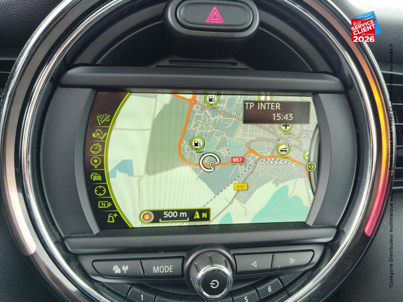 chez MINI Besançon