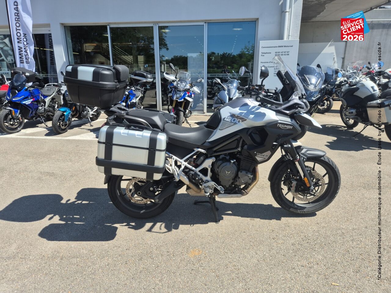 chez BMW Motorrad Besançon