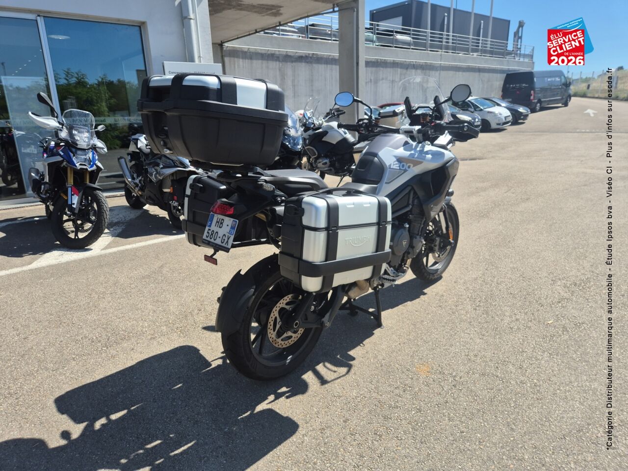 chez BMW Motorrad Besançon