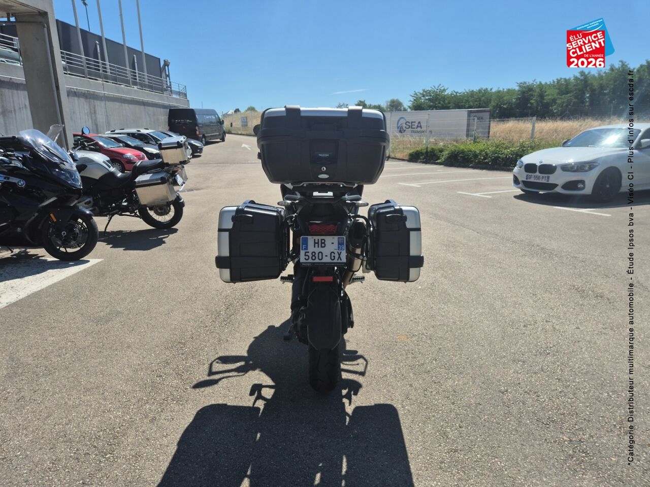 chez BMW Motorrad Besançon