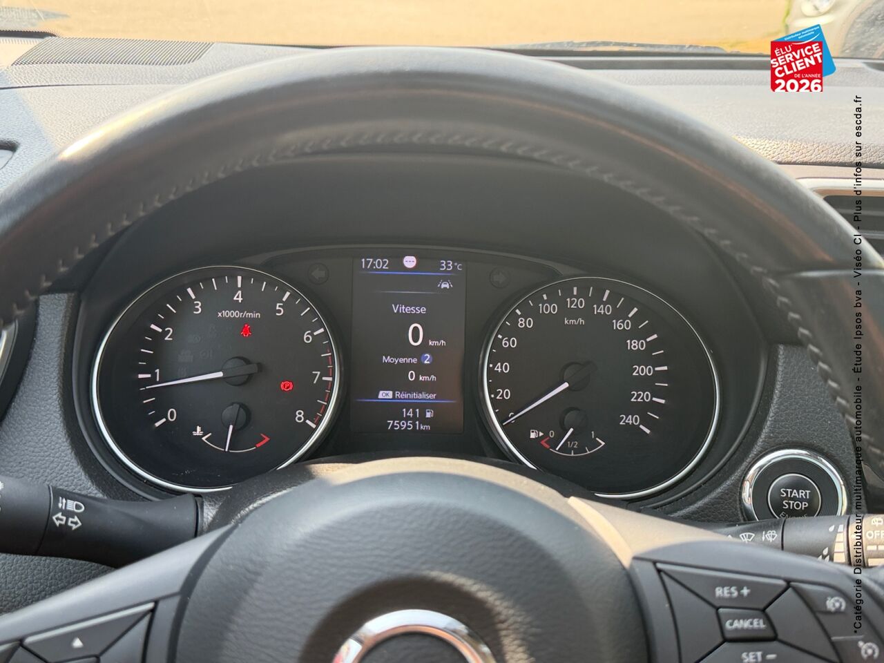 chez Nissan Qashqai occasion