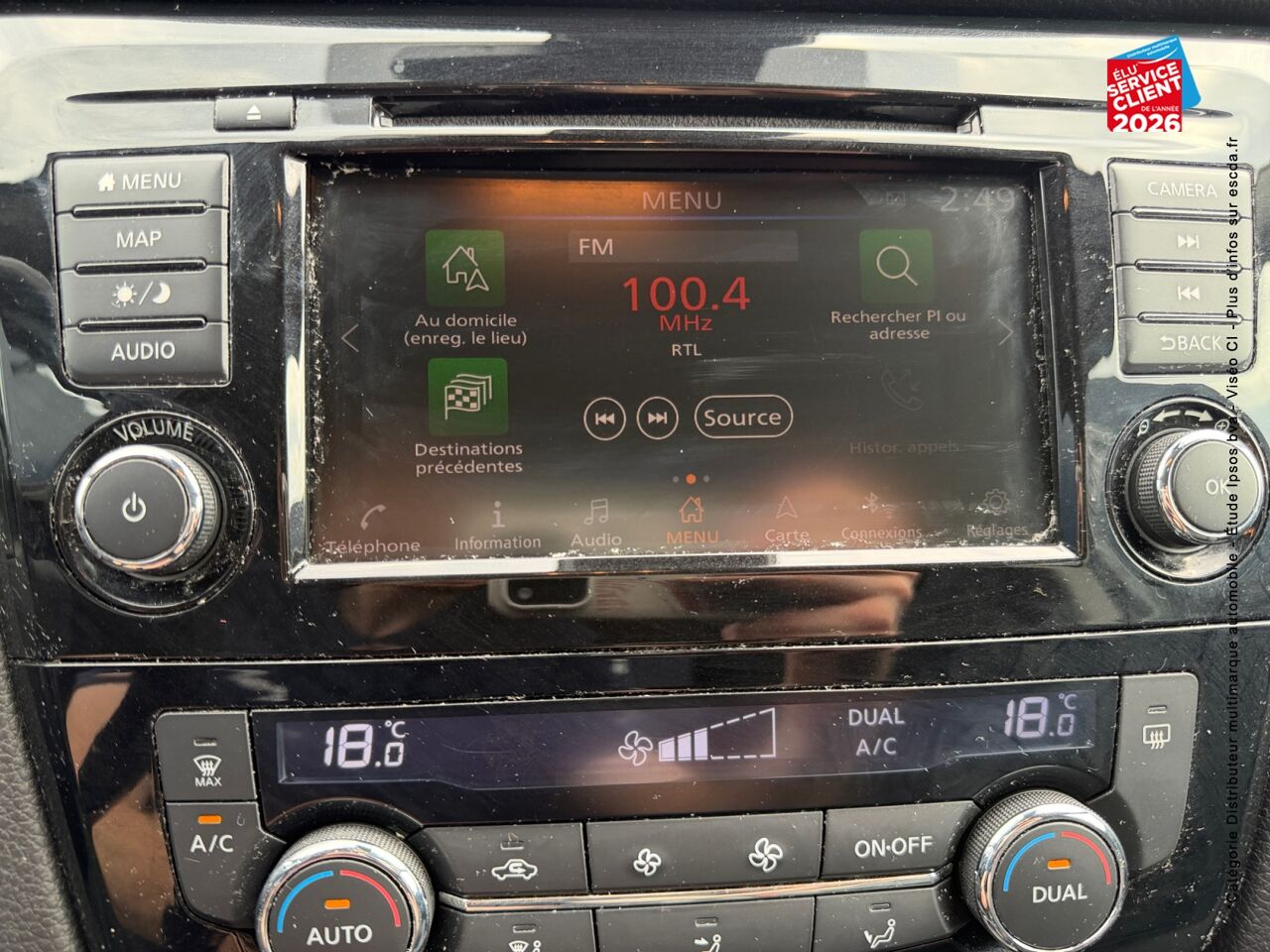chez Nissan Qashqai occasion