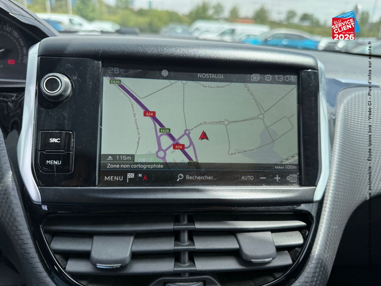 chez Peugeot Reims