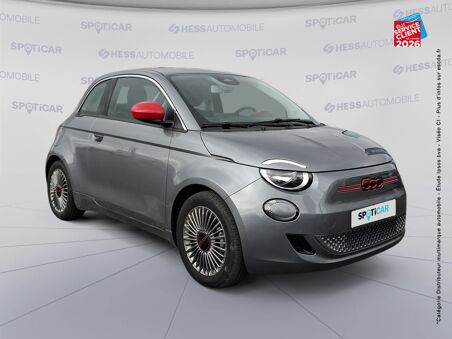 FIAT 500 E 95CH RED MY23