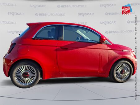 FIAT 500 E 95CH RED MY23