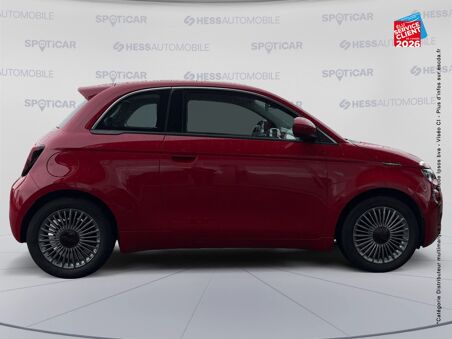 FIAT 500 E 95CH RED MY23