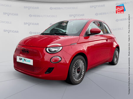 FIAT 500 E 95CH RED MY23
