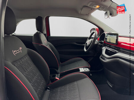FIAT 500 E 95CH RED MY23