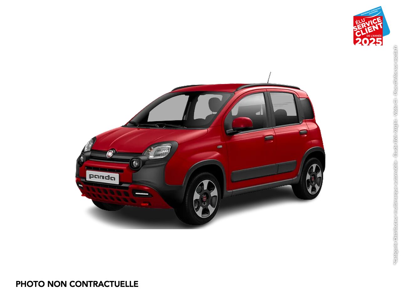 Véhicule neuf FIAT NOUVELLE PANDA PANDA 5 PORTE PANDA MY25 PANDA CITY HYBRID 1.0 BSG 70CH chez Fiat Mulhouse