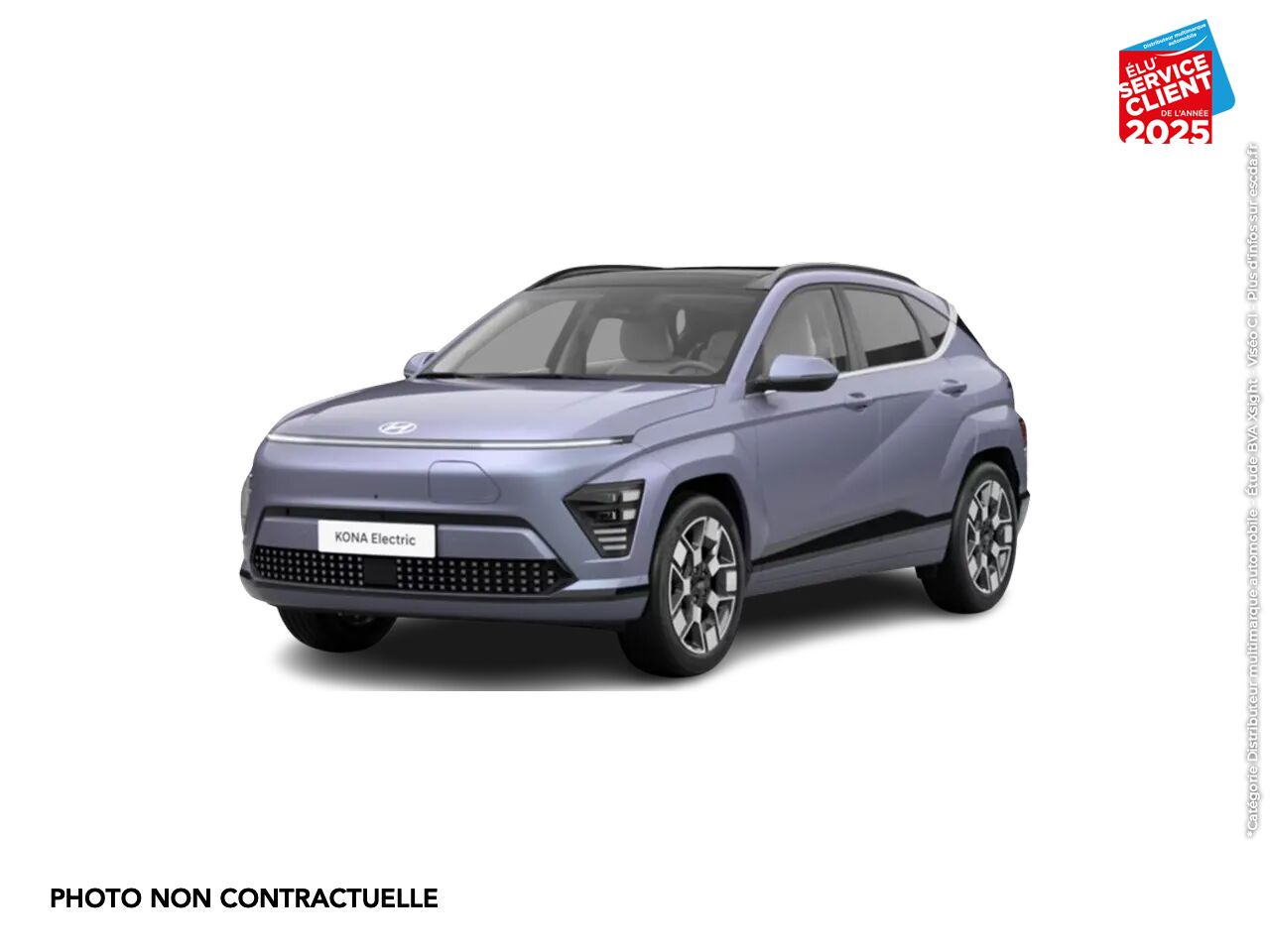Véhicule neuf HYUNDAI KONA ELECTRIC 07/2018-12/2020 KONA ELECTRIC FL 39 KWH INTUITIVE + PACK chez Hyundai Colmar