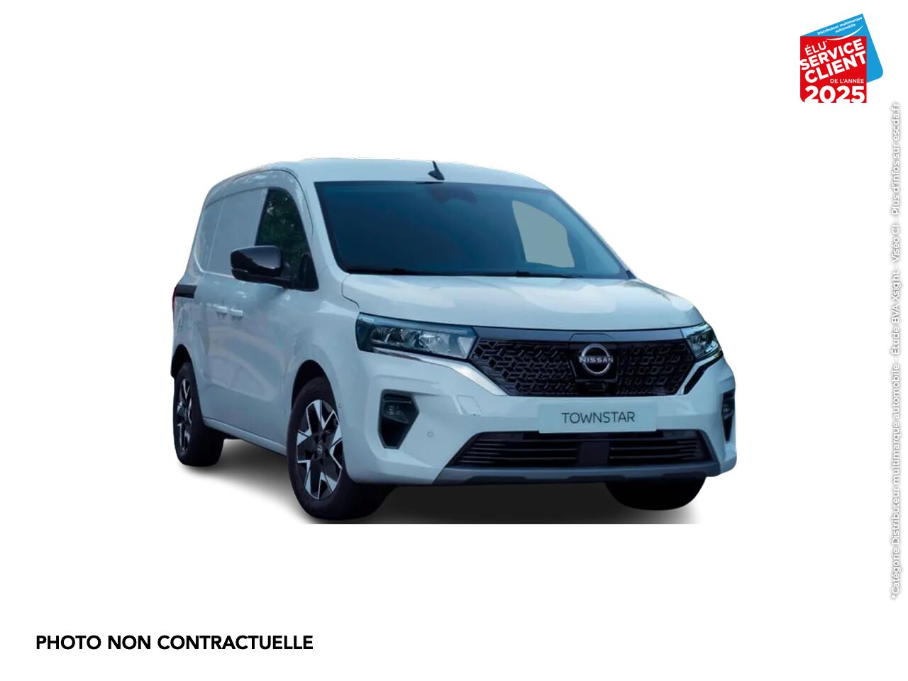 Véhicule neuf NISSAN TOWNSTAR FOURGON 12/2021 TOWNSTAR EV FOURGON L1 ELECTRIQUE 45KWH ACENTA chez Nissan Thionville