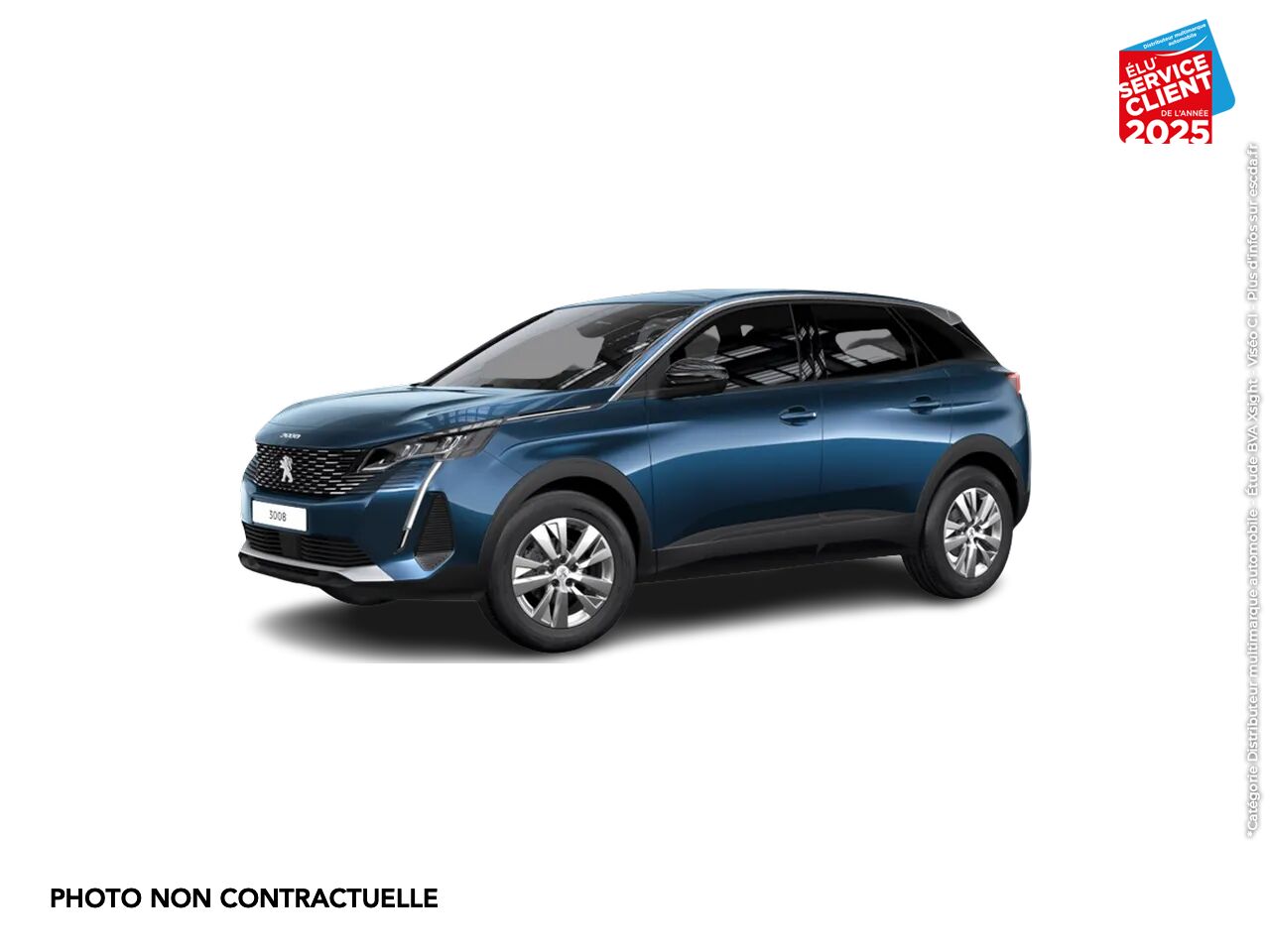 Véhicule neuf PEUGEOT 3008 1.2 HYBRID 136CH GT E-DCS6 chez Peugeot Reims