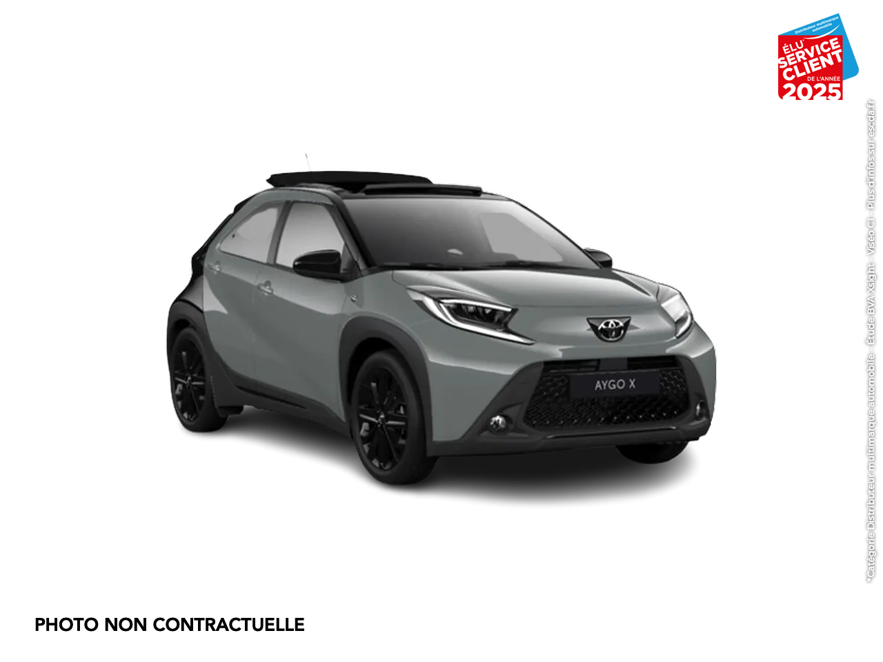 Véhicule neuf TOYOTA AYGO X CROSS AYGO X 72 CH S CVT DYNAMIC MY24 chez Toyota Thionville