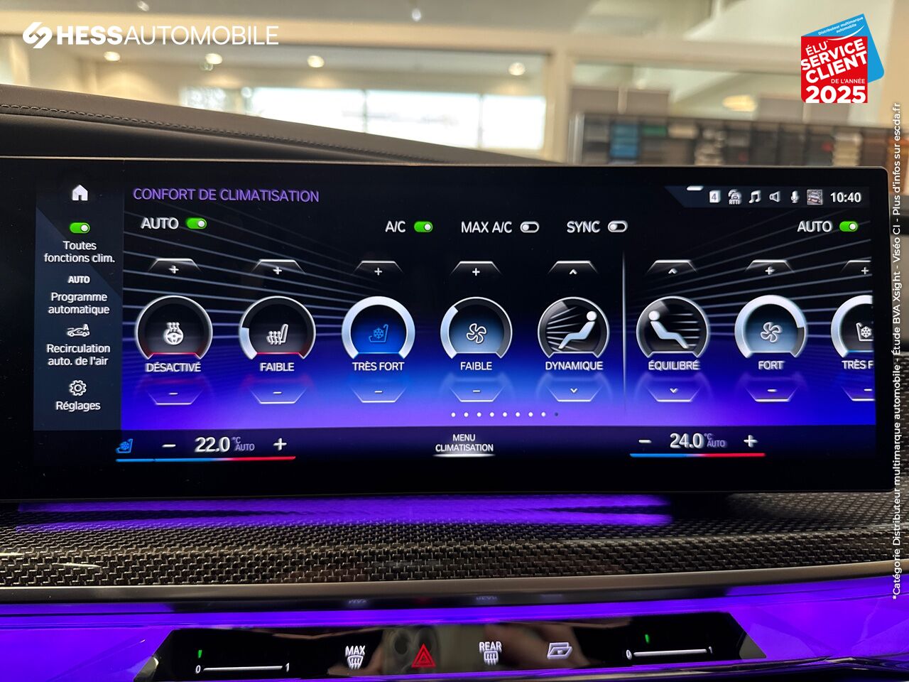 Véhicule d'occasion BMW I7 XDRIVE60 544CH chez BMW Pontarlier