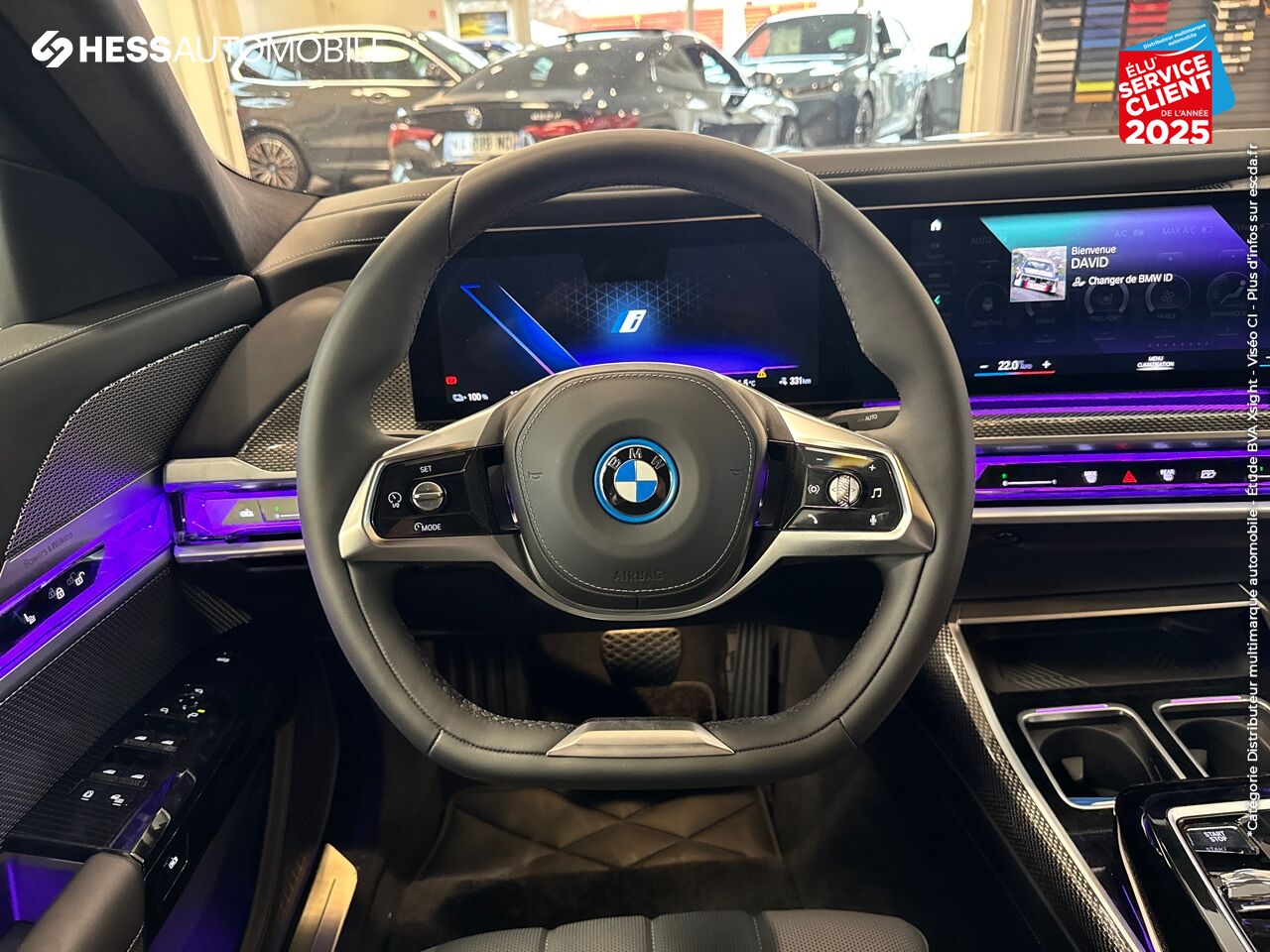 Véhicule d'occasion BMW I7 XDRIVE60 544CH chez BMW Pontarlier