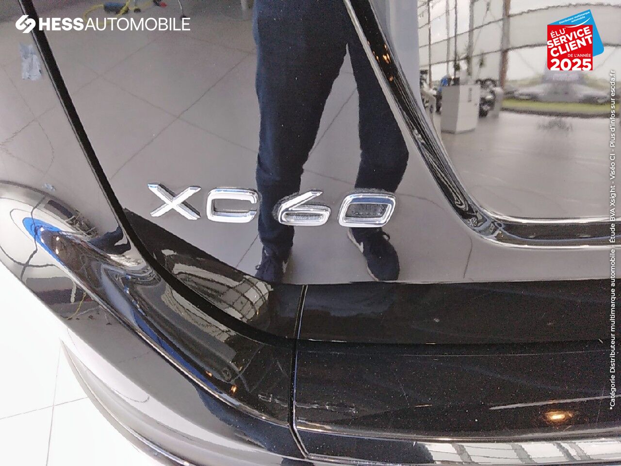 Véhicule d'occasion VOLVO XC60 D4 AWD 190CH R-DESIGN GEARTRONIC GPS RADAR AR chez Volvo Strasbourg