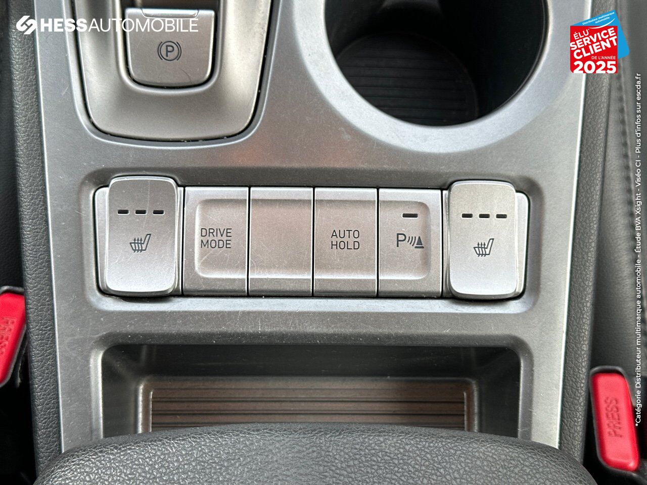 Véhicule d'occasion HYUNDAI KONA ELECTRIC 204CH EXECUTIVE EURO6D-T EVAP SIEGES CHAUF/CUIR GPS CAMERA CARPLAY chez Hyundai Chalons