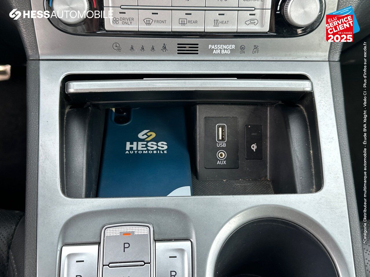 Véhicule d'occasion HYUNDAI KONA ELECTRIC 204CH EXECUTIVE EURO6D-T EVAP SIEGES CHAUF/CUIR GPS CAMERA CARPLAY chez Hyundai Chalons