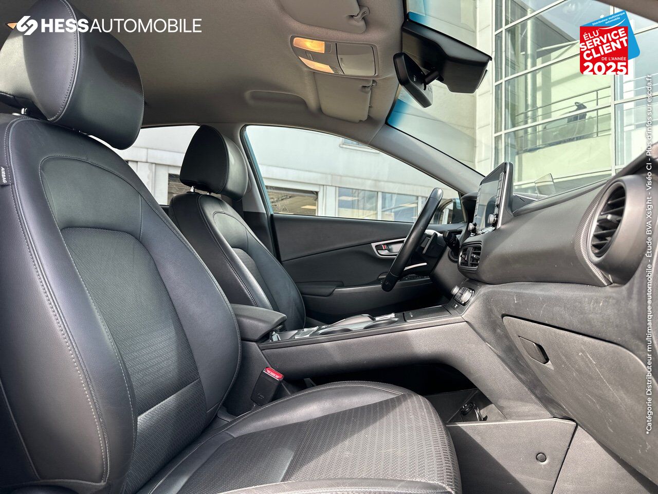 Véhicule d'occasion HYUNDAI KONA ELECTRIC 204CH EXECUTIVE EURO6D-T EVAP SIEGES CHAUF/CUIR GPS CAMERA CARPLAY chez Hyundai Chalons