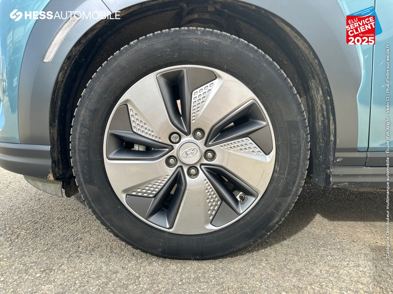 Véhicule d'occasion HYUNDAI KONA ELECTRIC 204CH EXECUTIVE EURO6D-T EVAP SIEGES CHAUF/CUIR GPS CAMERA CARPLAY chez Hyundai Chalons