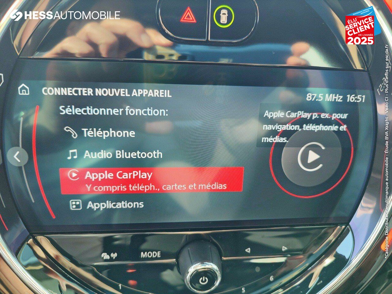 Véhicule d'occasion MINI COUNTRYMAN COOPER D 150CH NORTHWOOD BVA8 TOUVRANT CAMERA GPS chez MINI Lons-Le-Saunier