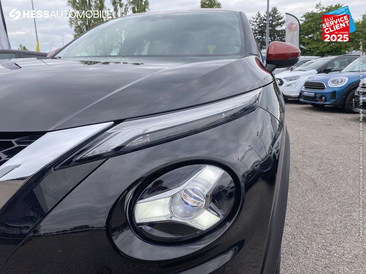 Véhicule d'occasion NISSAN JUKE 1.0 DIG-T 114CH N-DESIGN DCT 2021 chez Renault Colmar